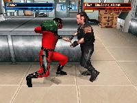 une photo d'Ã©cran de WWF Smackdown sur Sony Playstation
